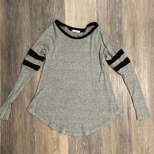 Varsity long sleeve thermal top